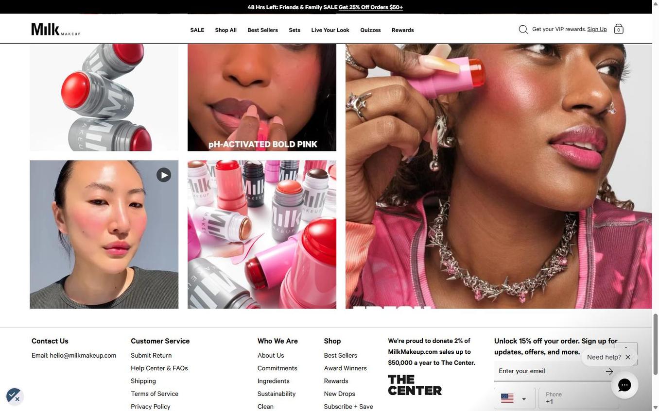 Milk Makeup - Scroll Down Bottom