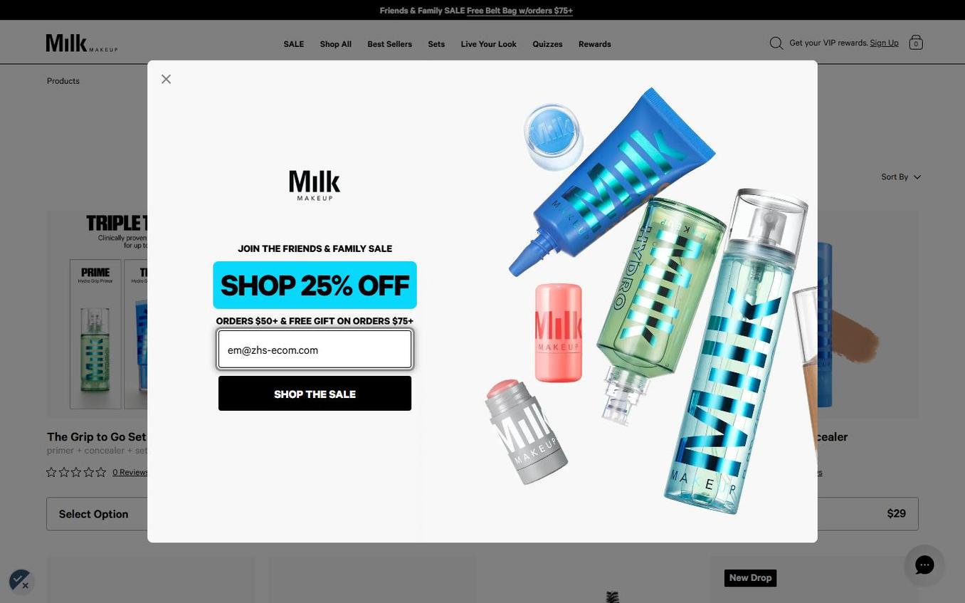 Milk Makeup - Alia Popup Email Entered