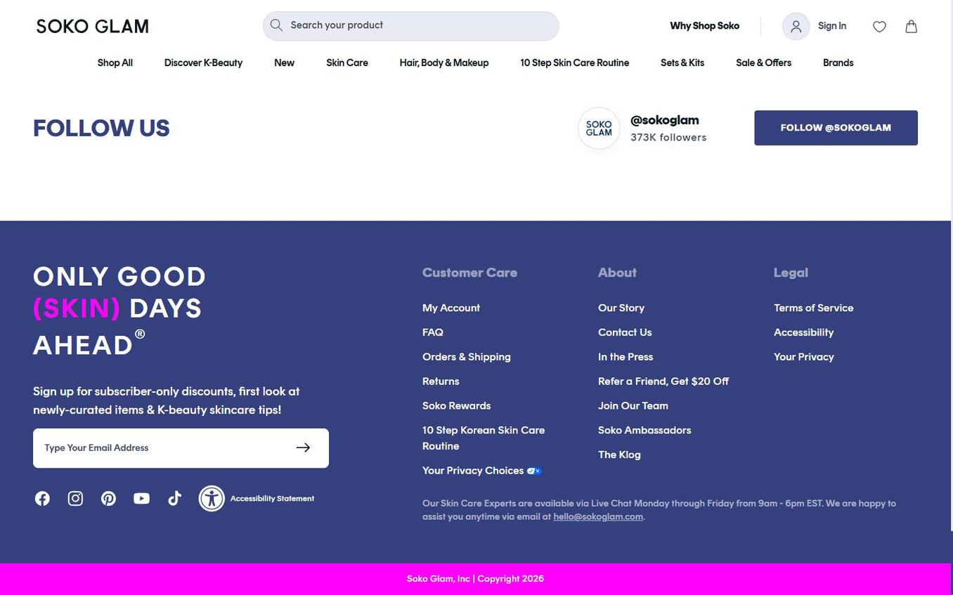 Soko Glam - Bottom Of Page No Teaser