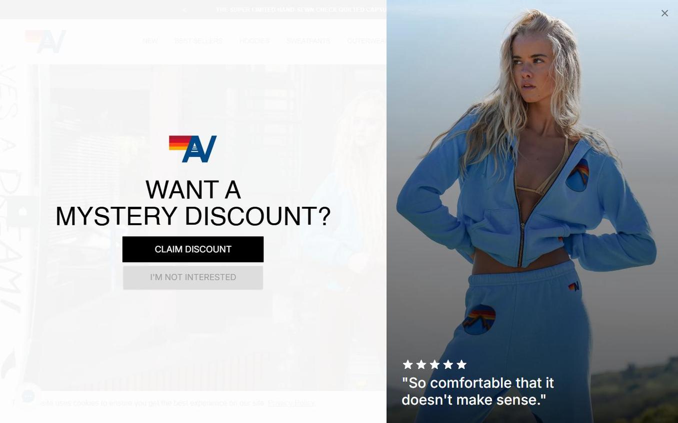 Aviator Nation - Popup Initial