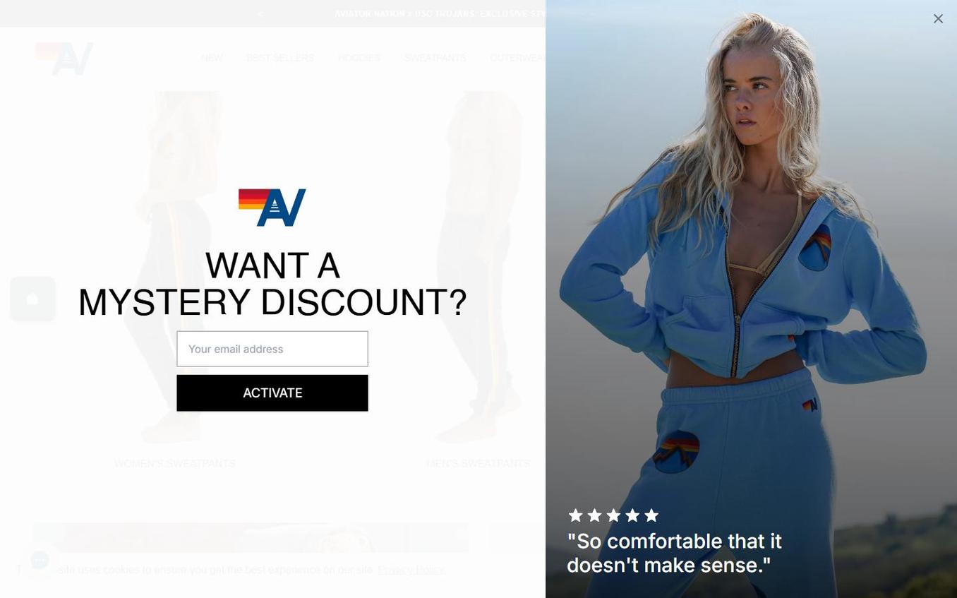 Aviator Nation - Step2 Email Before