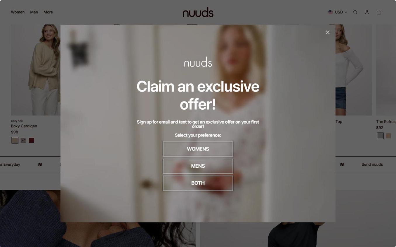 Nuuds - Popup Survey