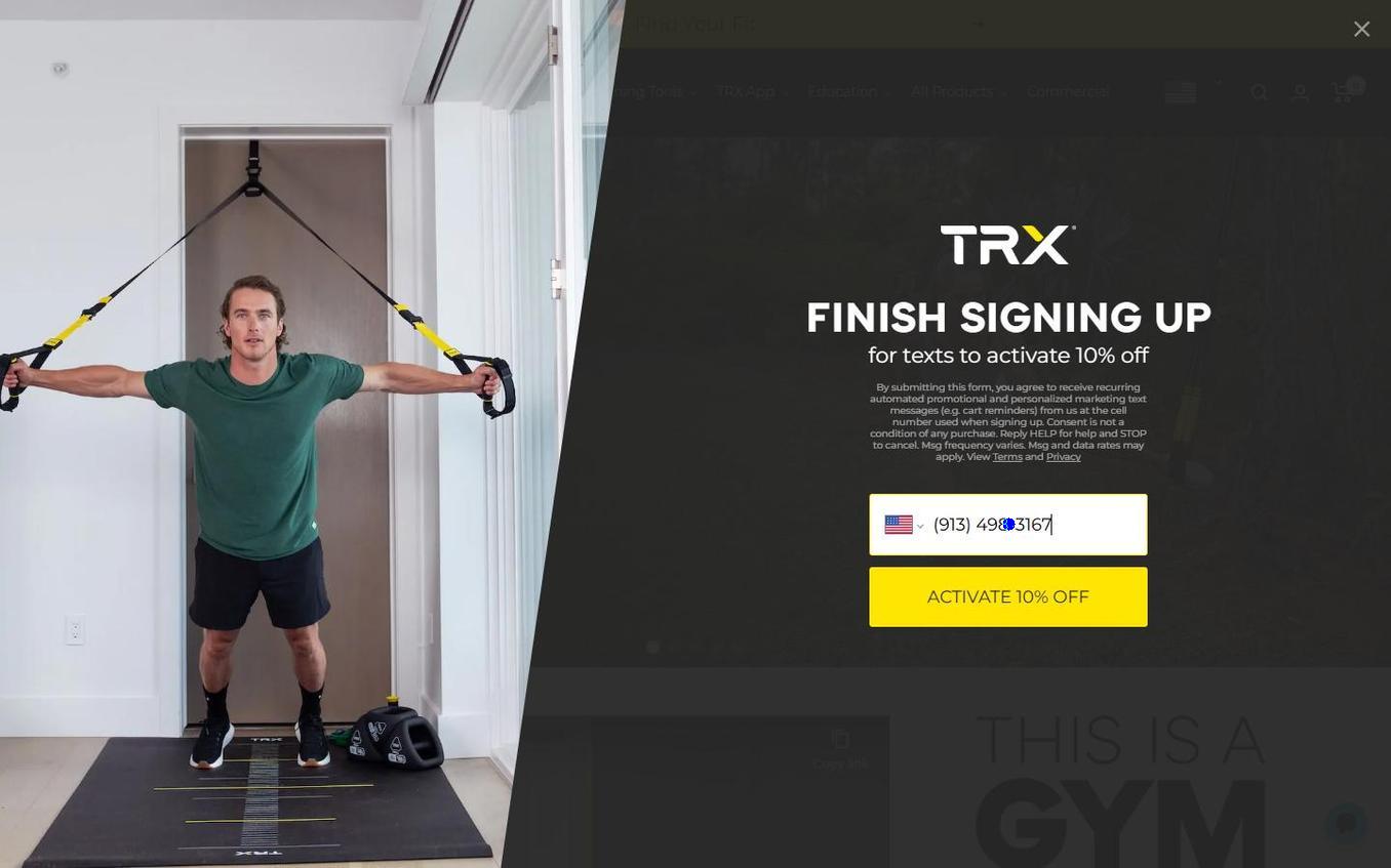 TRX - Phone Number Entered