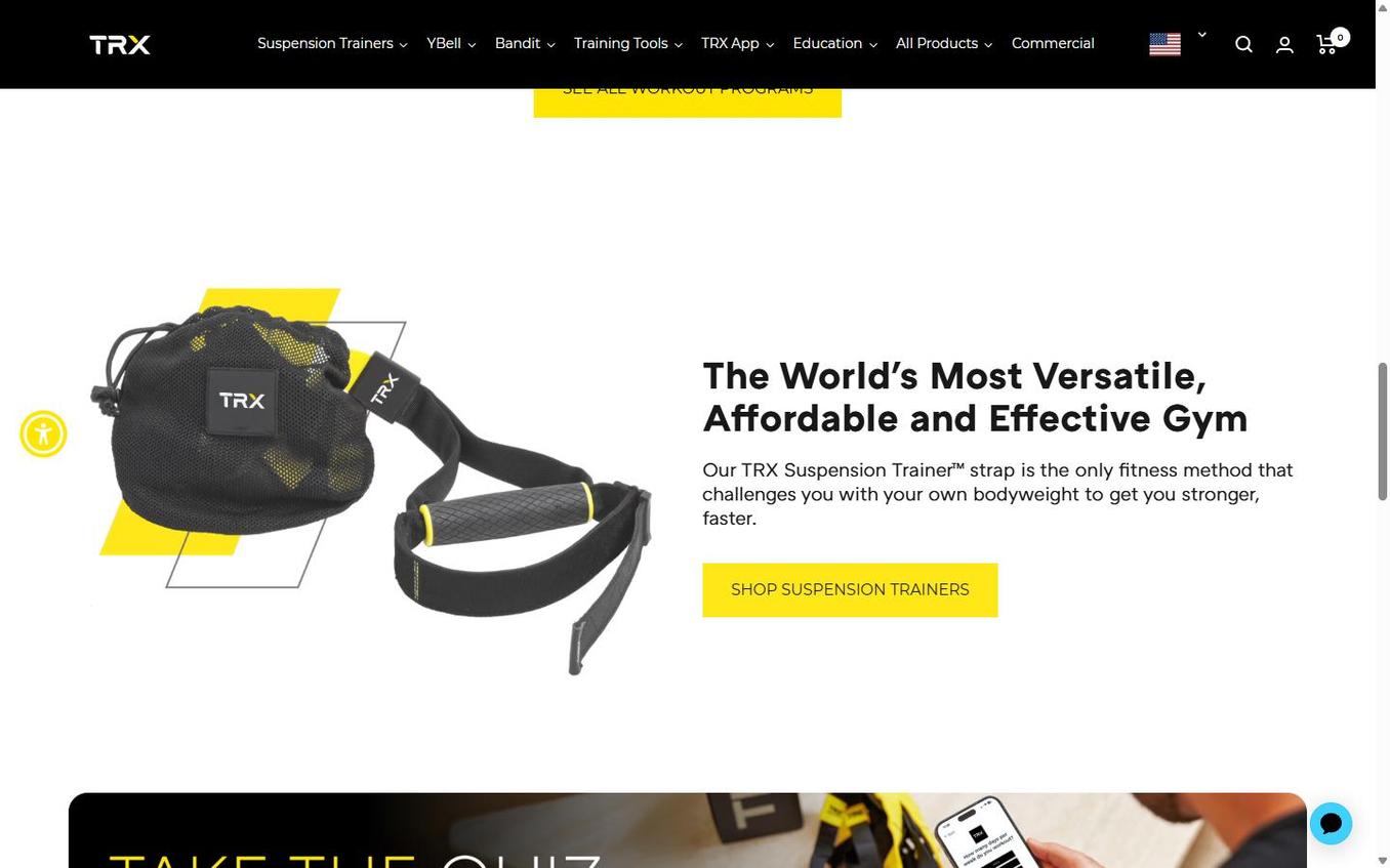 TRX - Page Scrolled 50 Percent