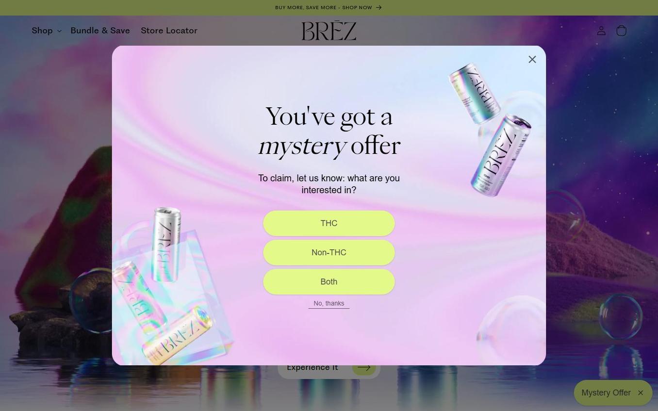 Brez - Popup Step1 Survey Question