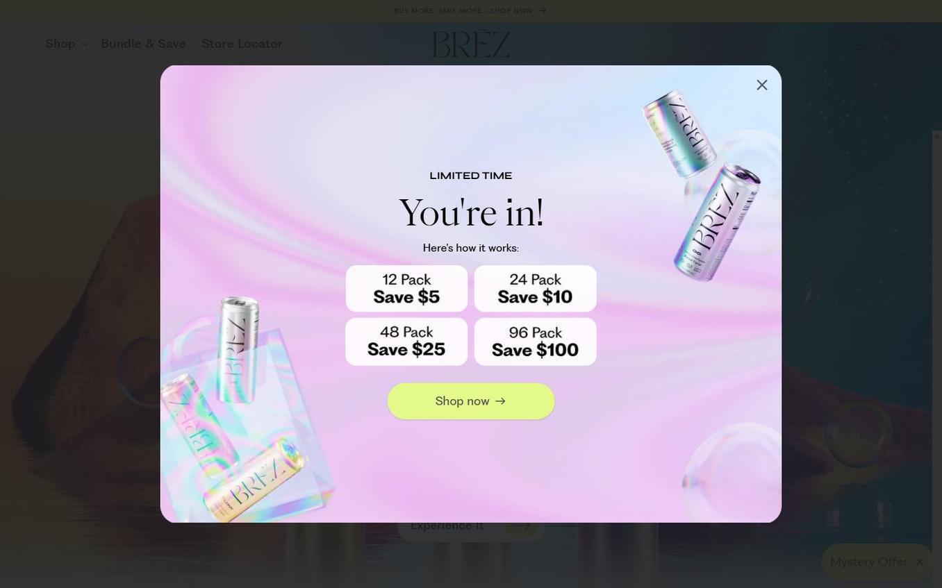 Brez - Popup Youre In Offer