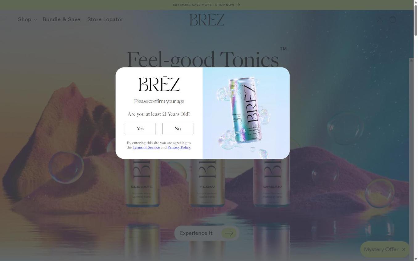 Brez - Age Verification Popup