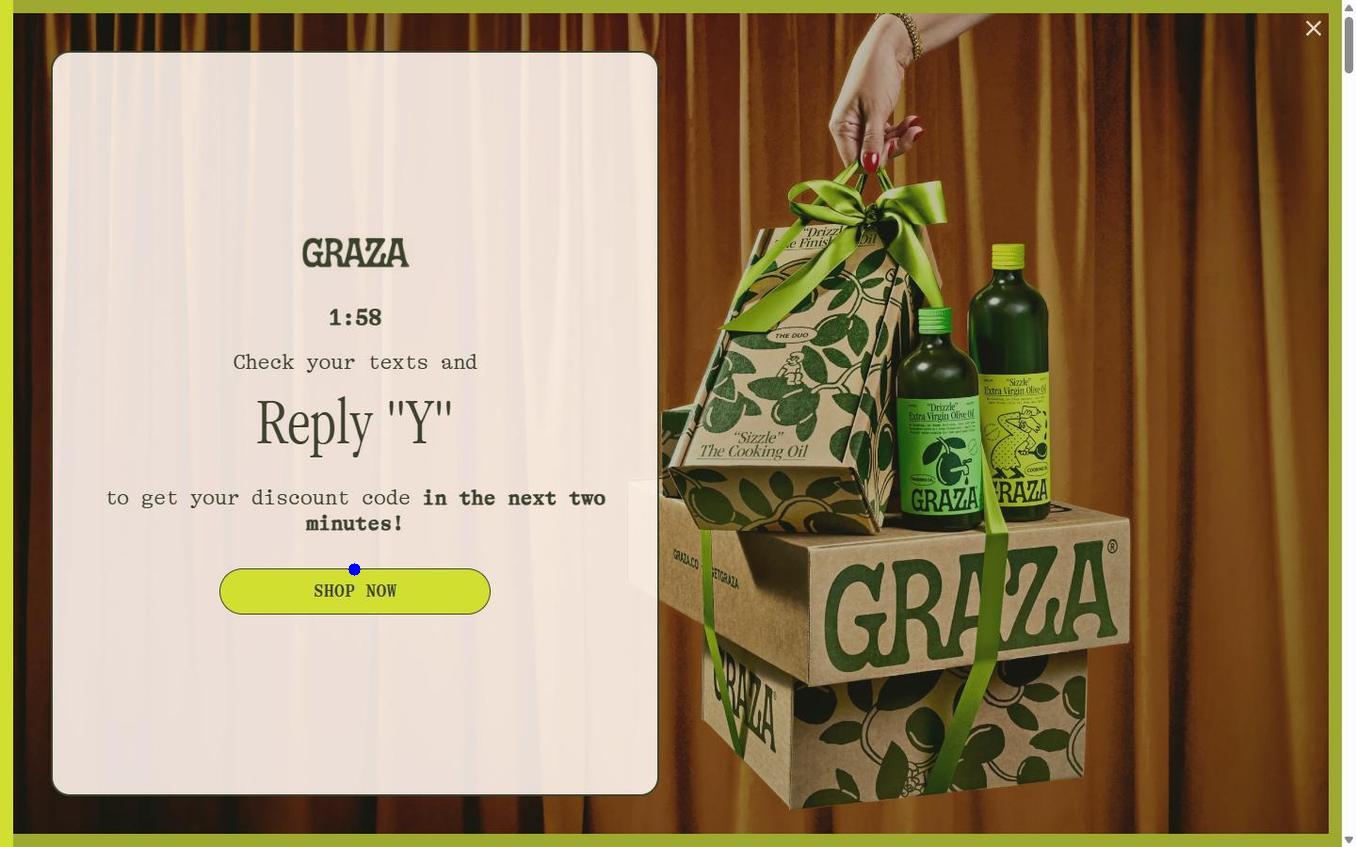 Graza - Alia Popup Confirmation Reply Y