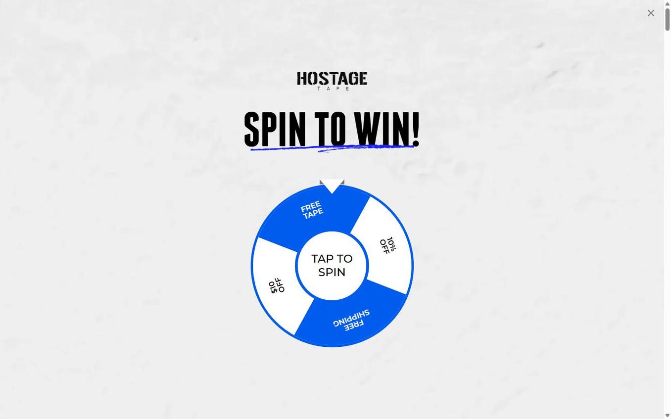 Hostage Tape - Popup Spin Wheel