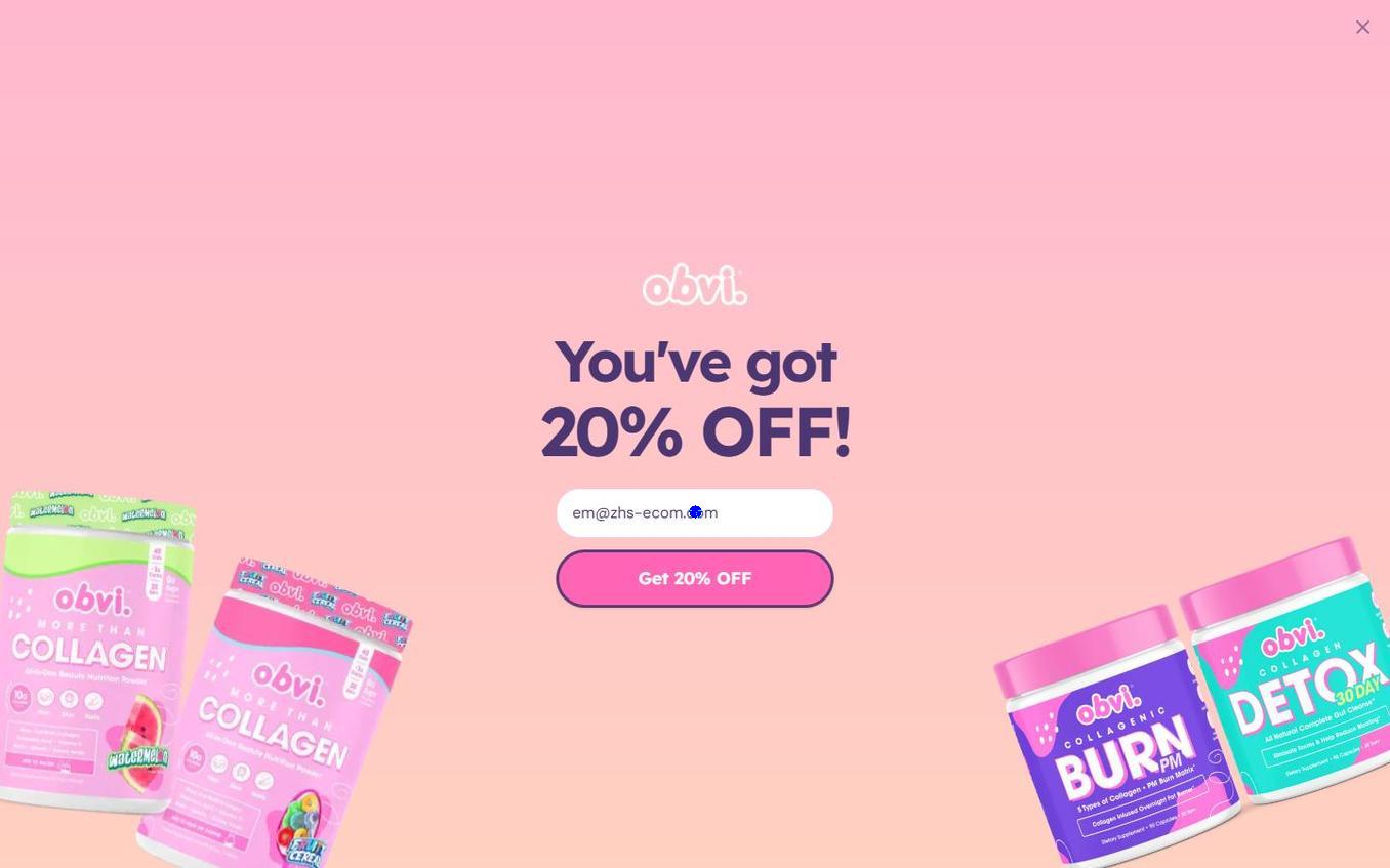 Obvi - Popup Step2 Email Entered