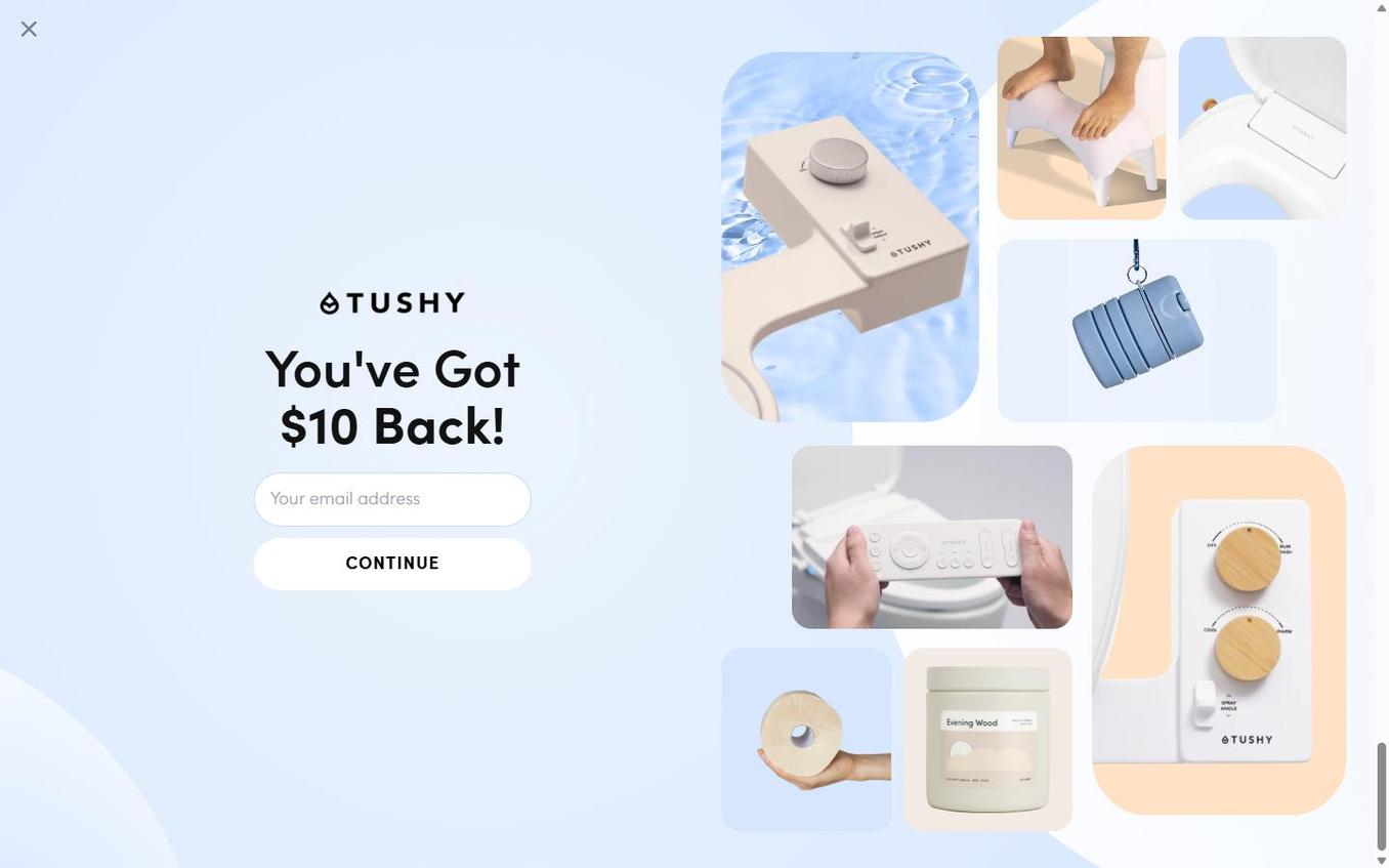 TUSHY - Popup Step2 Email BEFORE