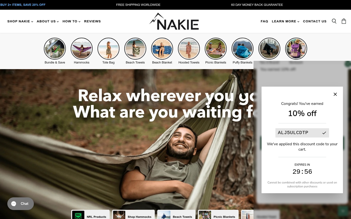 Nakie - Final Reward 10 Percent Off