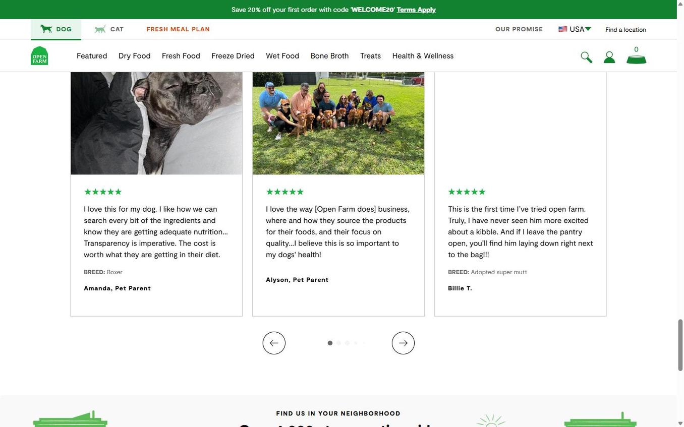 Open Farm - Scroll 50percent